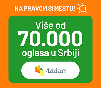 Na pravom si mestu! Više od 70000 oglasa u Srbiji. 4zida.rs